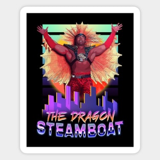 Steamboat Retro Magnet